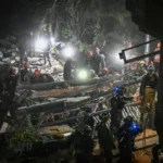 இஸ்ரேல் கைபா பெரும் அழிவு கட்டட இடிபாடுகளுக்குள் சிக்கிய மக்கள்