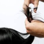 தலை முடியை வெட்டிய கொடூரம்