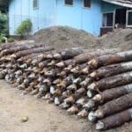 வெடிக்காத குண்டுகளை மீட்கும் ஈரான்