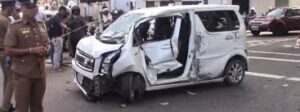 கும்புகாவில் திப்பர் லாரியுடன் மோதியதில் மோட்டார் சைக்கிள் ஓட்டுநர் பலி
