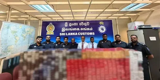 வெளிநாட்டு சிகரெட்டுகளுடன் சீன நாட்டவர் கைது