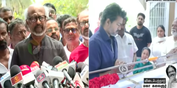 BharathirajaPassedAway பாரதிராஜா மறைவு சோகத்தில் மூழ்கி பேசிய ரஜினி