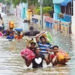 வெள்ளத்தில் மிதக்கும் போகும் நகரகங்கள் எச்சரிக்கை