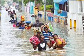 வெள்ளத்தில் மிதக்கும் போகும் நகரகங்கள் எச்சரிக்கை