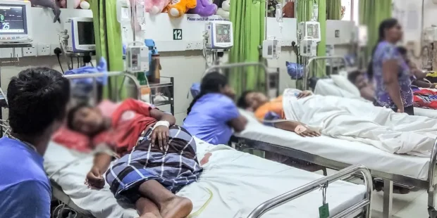 இலங்கையில் டெங்கு பாதிப்புகள் 61000 ஐத் தாண்டியது.