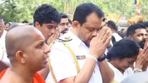 இலங்கை கடற்படையின் புதிய தளபதியான வைஸ் அட்மிரல் டாமியன் பெர்னாண்டோ