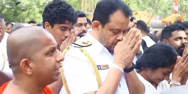 இலங்கை கடற்படையின் புதிய தளபதியான வைஸ் அட்மிரல் டாமியன் பெர்னாண்டோ