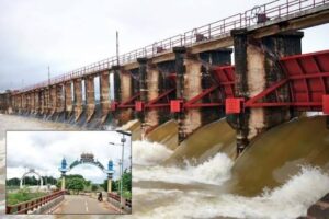 நிரம்பி வழியும் குளங்கள் ஆபத்தில் மக்கள்