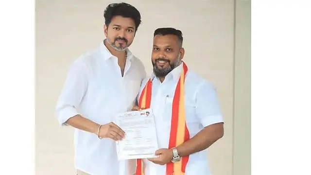இலங்கைக்குக் கடத்தப்பட்ட 100 கிலோ மெத் போதைப்பொருள் தொடர்பாக விஜய்யின் டிவிகே நிர்வாகி இந்தியாவில் கைது