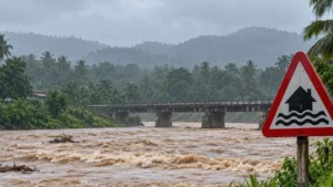 கலு கங்கை படுகைக்கான வெள்ள எச்சரிக்கை நீட்டிப்பு