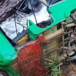 போகவந்தலாவாவில் முச்சக்கர வண்டி கவிழ்ந்ததில் இருவர் படுகாயம்